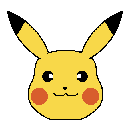 파카츄 얼굴 그리기