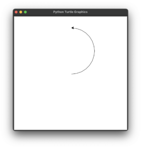 반원 그리기 180