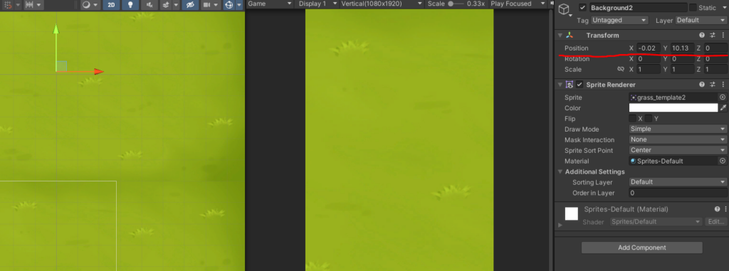 배경 이미지 위치 변경하기